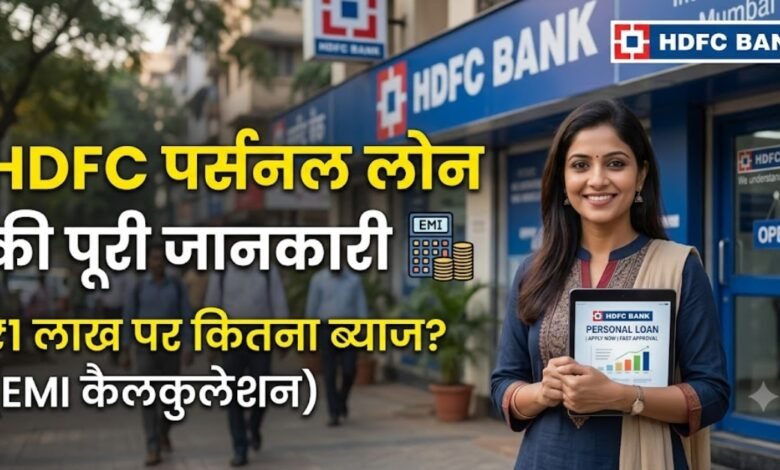 HDFC Bank Personal Loan Eligibility and EMI Calculator