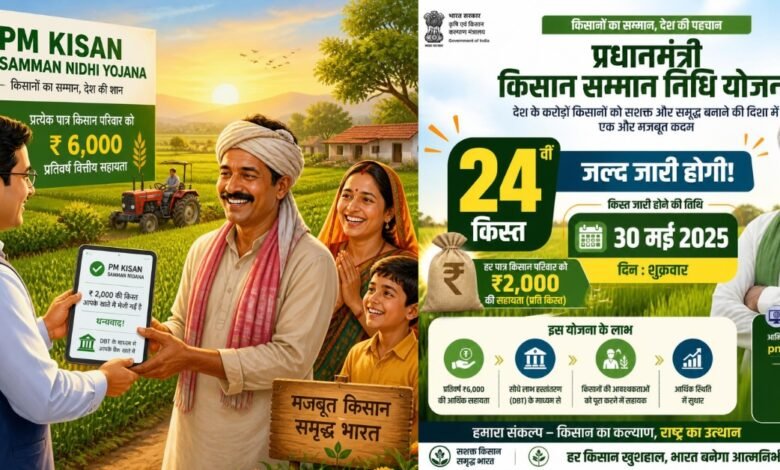 PM Kisan Samman Nidhi Yojana 24th Installment: PM किसान योजना की 24वीं किस्त कब आएगी?