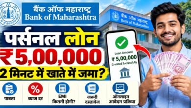 Bank of Maharashtra Personal Loan 2026 – ₹5 Lakh Personal Loan