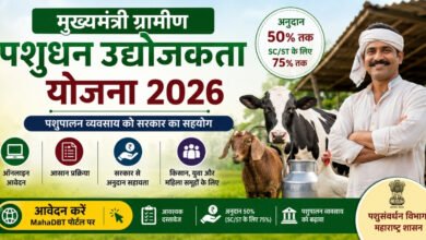 मुख्यमंत्री ग्रामीण पशुधन उद्योजकता योजना आवेदन 2026