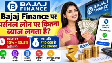 Bajaj Finance Personal Loan ब्याज दर 2026,