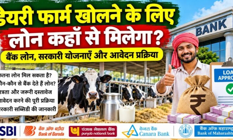 Dairy Farm Loan Apply Online